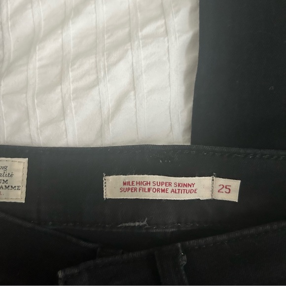 LEVI’S MILE HIGH SKINNY JEAN - Picture 2 of 7